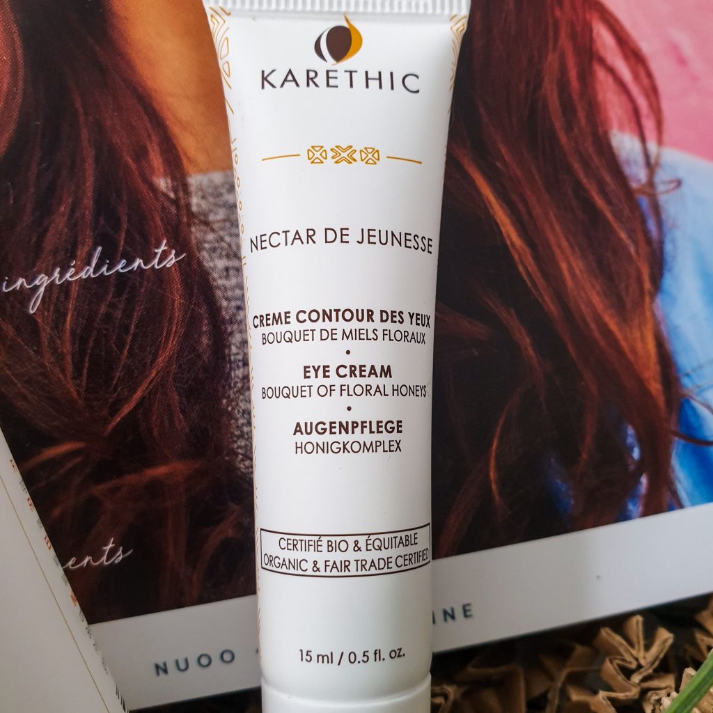 Haute en couleurs Nuoo Box Septembre 2019 KARETHIC – Crème contour des yeux