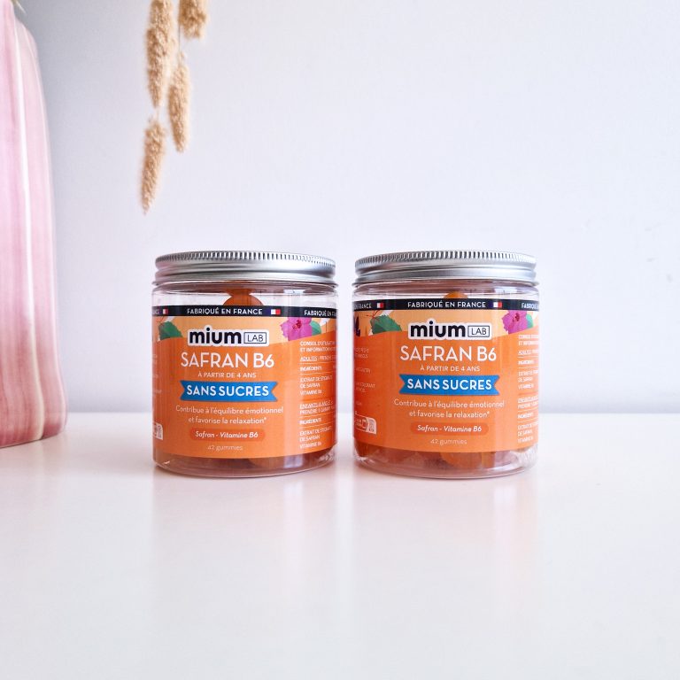 Les gummies Safran B6 de Mium Lab : une solution anti-stress naturel ? Gummies Safran B6 de Mium Lab, compléments alimentaires naturels anti-stress au safran et vitamine B6